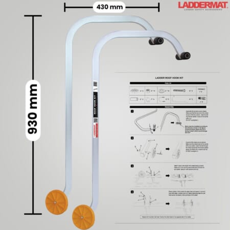 Laddermat Universal Roof Hook Kit - Image 5