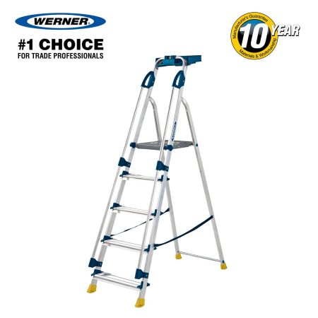 Werner Aluminium Workstation Step Ladder