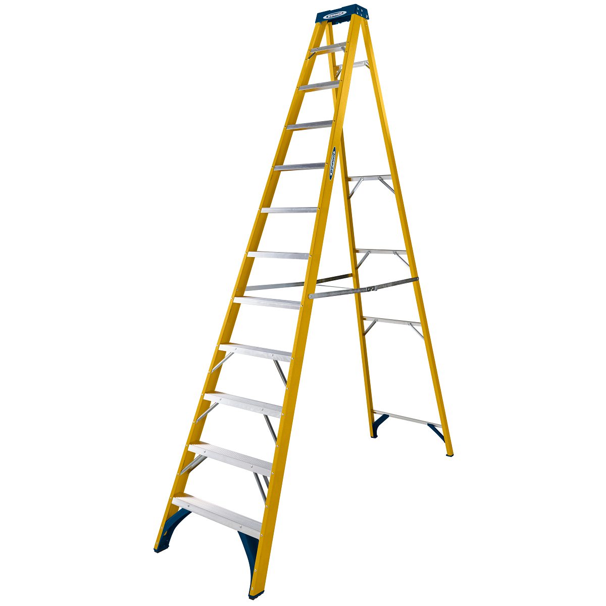 Werner Trade Fibreglass Swingback Step Ladders - Image 33