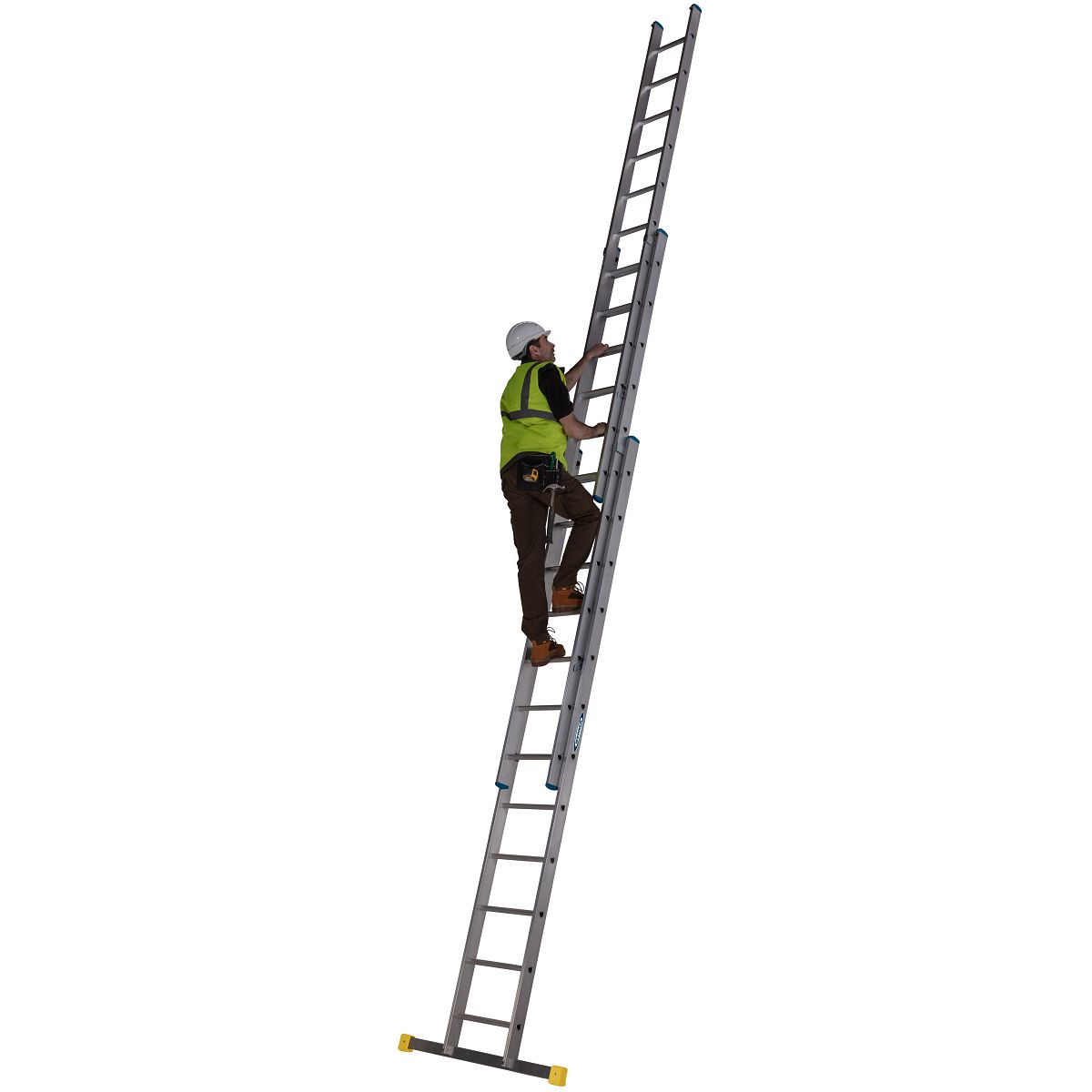 Werner 3 Section D Rung Extension Ladder - Image 16