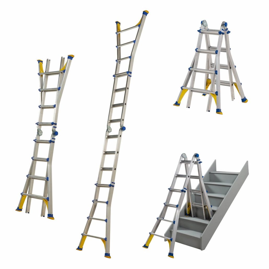 Werner Aluminium MultiPurpose Telescopic Combination Ladder