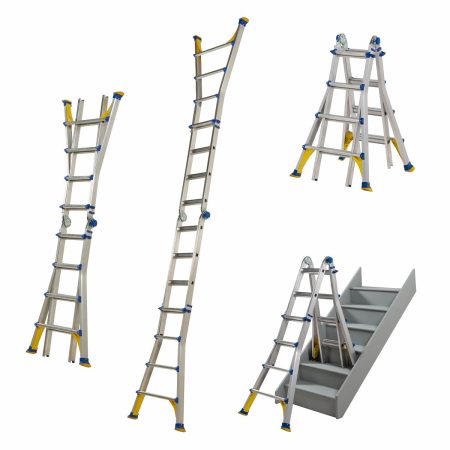 Werner Aluminium Multi-Purpose Telescopic Combination Ladder