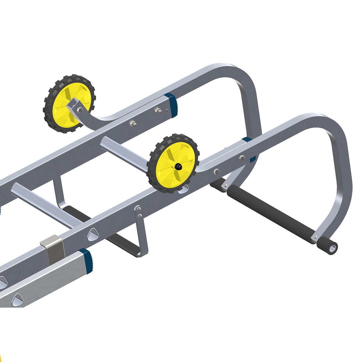 Werner Aluminium 2 Section Extending Roof Ladder - Image 6