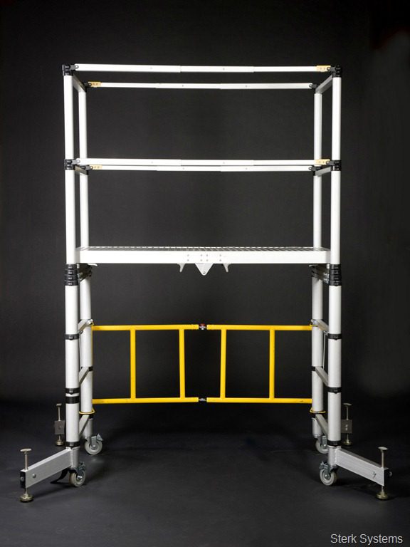 Telescopic Scaffold Tower Teletower from Zarges - convenient and mobile