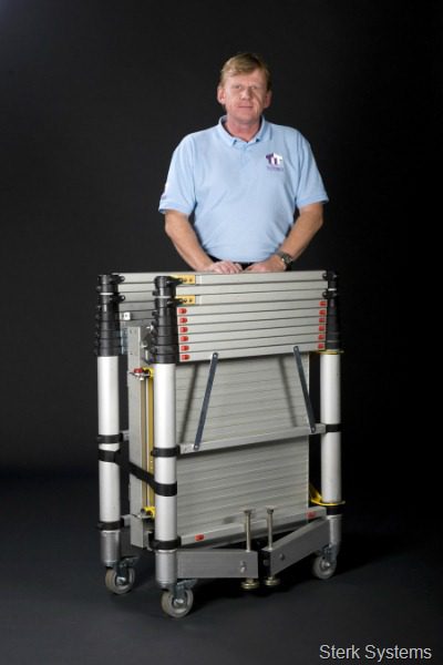 Telescopic Scaffold Tower Teletower from Zarges - convenient and mobile