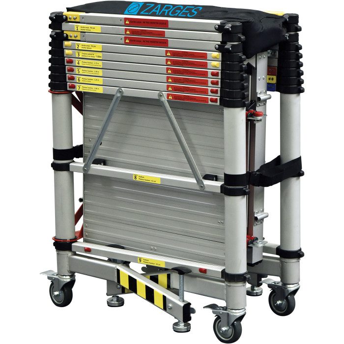 Zarges Telescopic Scaffold Tower - Teletower - Image 3