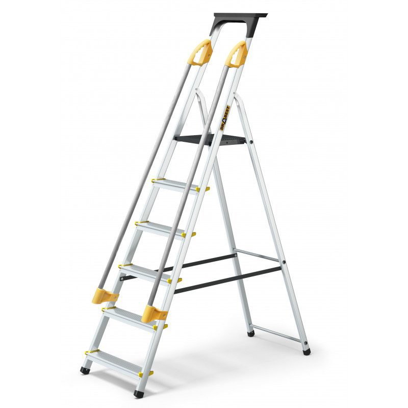Drabest Aluminium Household Ladder with Handrails