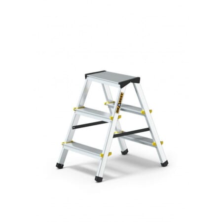 Drabest Builders Aluminium Double Sided Steps - Image 3