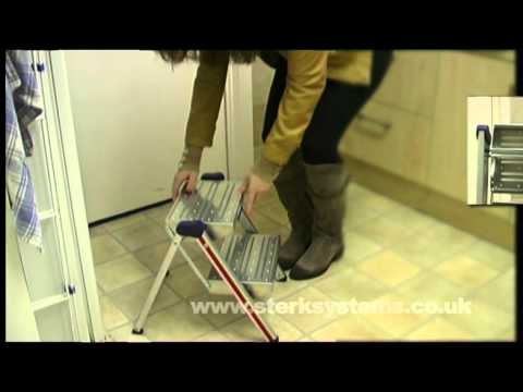 Kitchen folding step | Hymer quality kitchen steps