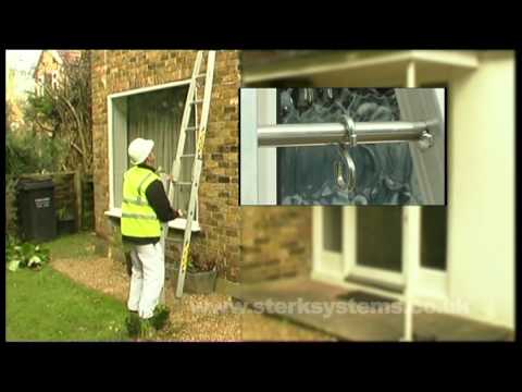 3 Section Window Cleaners Ladder | Centaure Window Cleaners Ladder
