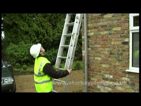 Trade Ladder - 3 Section Ladder - safe use we show you how