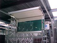 Weather protection system (Artilan) Scaffold tower 2