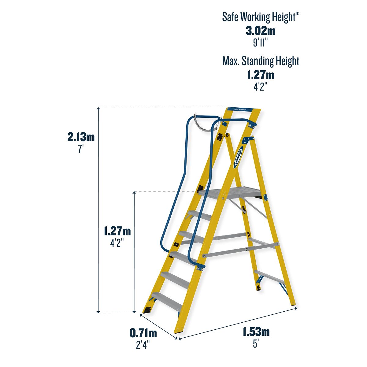 Werner Large Platform GRP Megasteps - Image 19