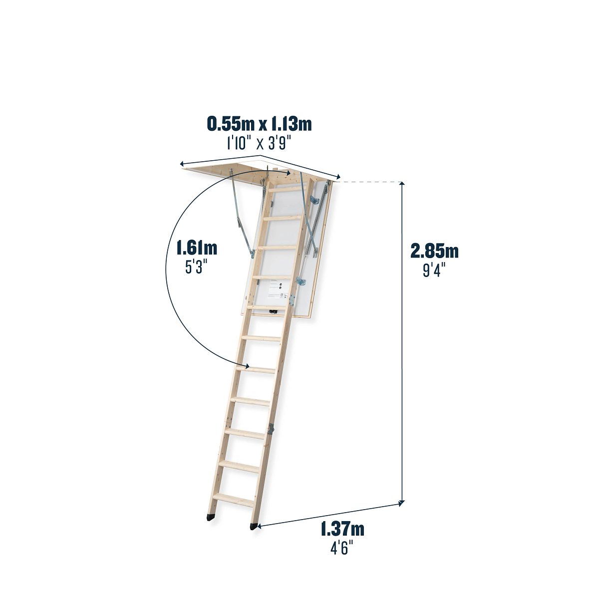 Werner Timberline Loft Access Kit - Image 3