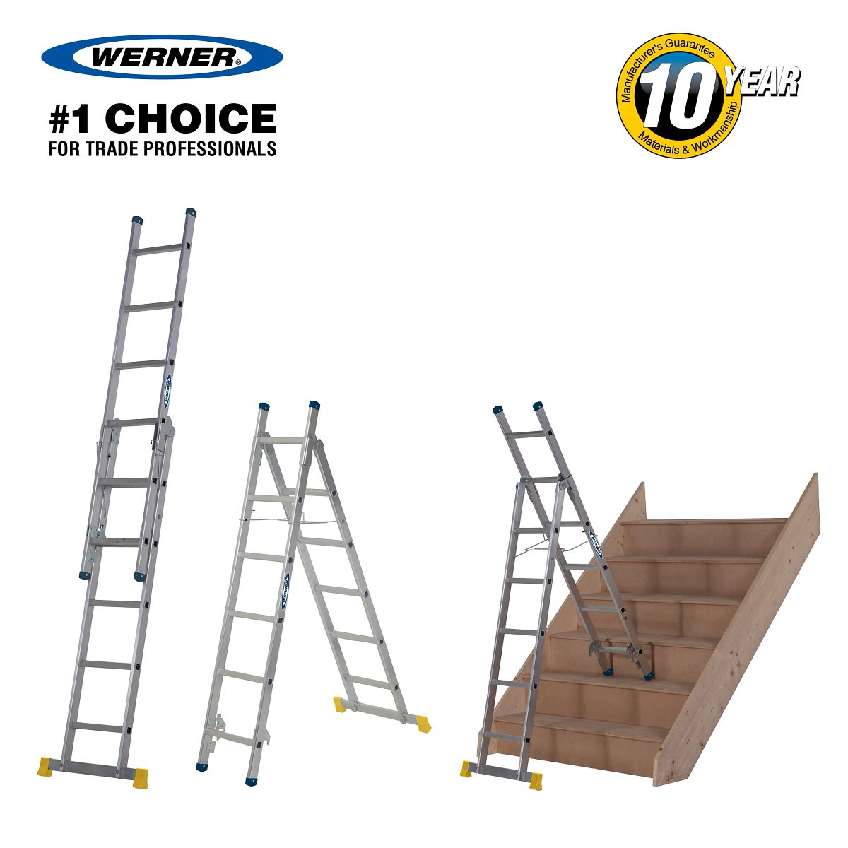 Werner 3 Way Combination Ladder