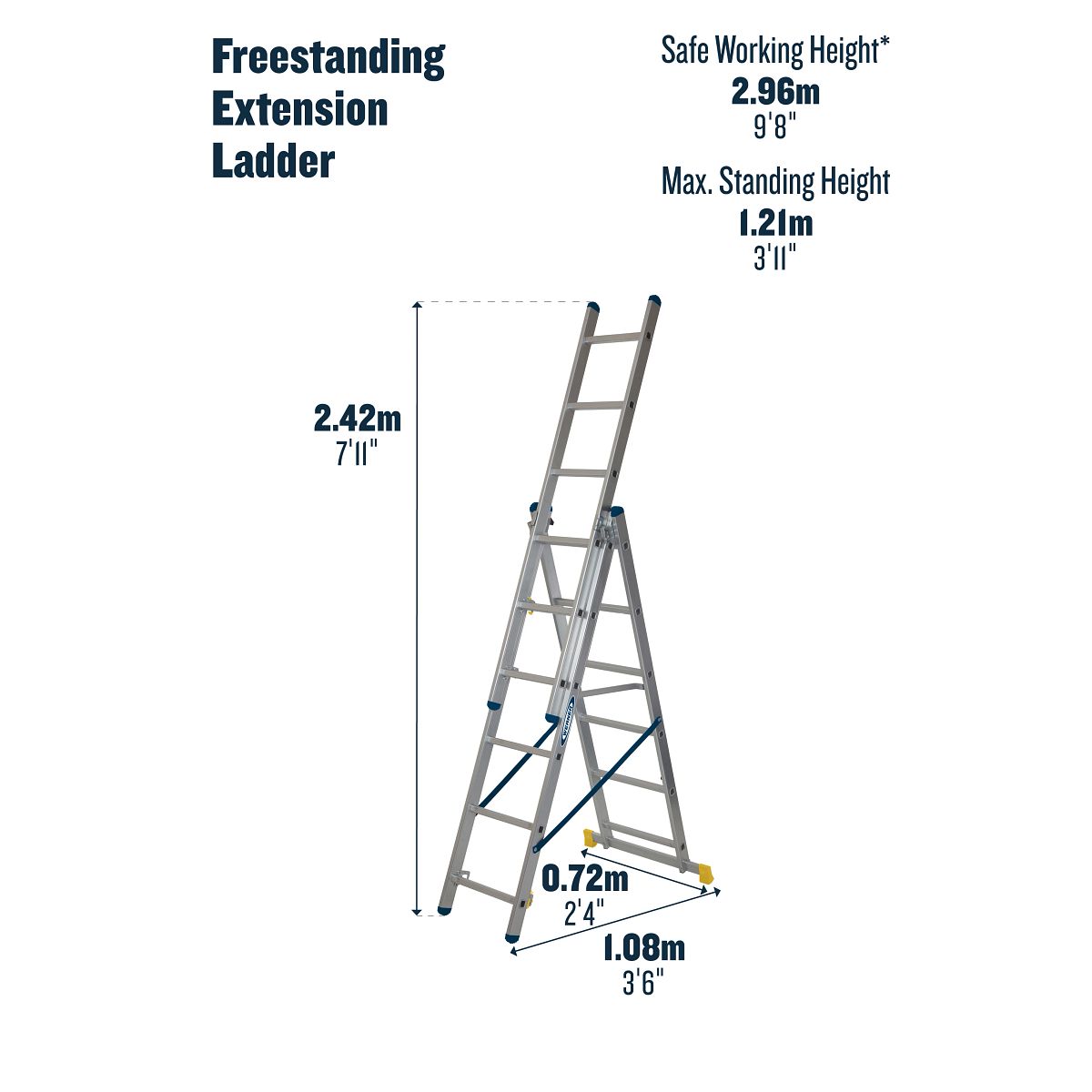 Werner 4 Way Combination Ladder - Image 2
