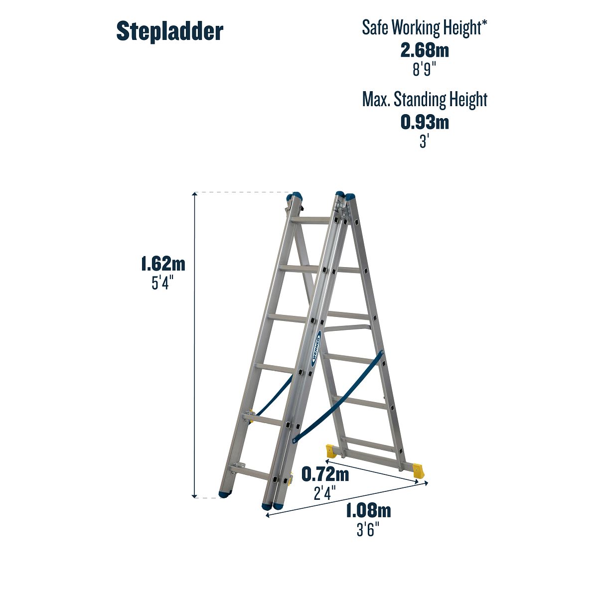Werner 4 Way Combination Ladder - Image 6