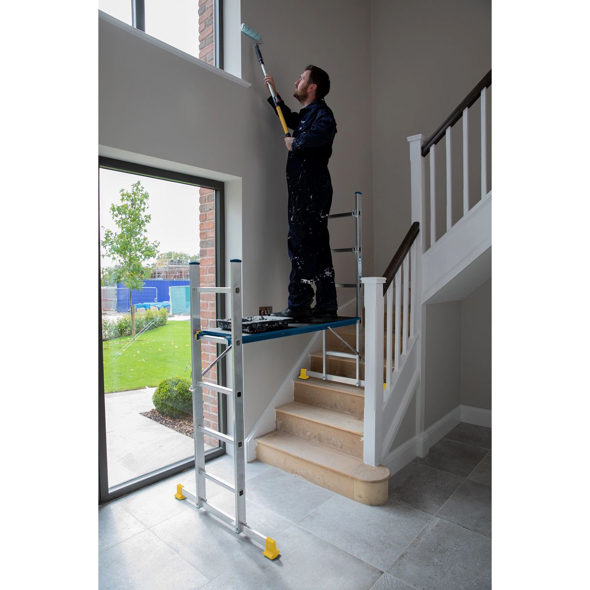 Werner 5 Way Combination Ladder with Platform - Image 8
