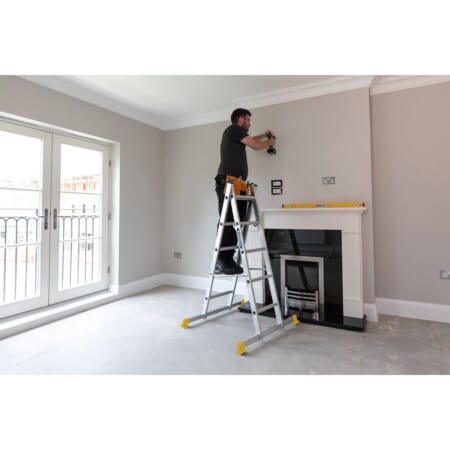 Werner 5 Way Combination Ladder with Platform - Image 10