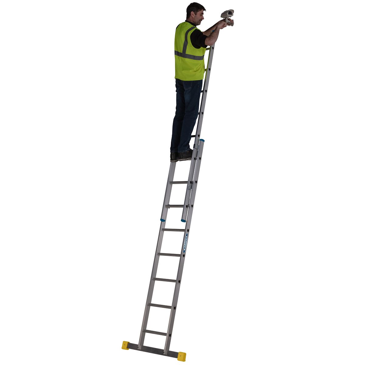 Werner 2 Section D Rung Extension Ladder - Image 2