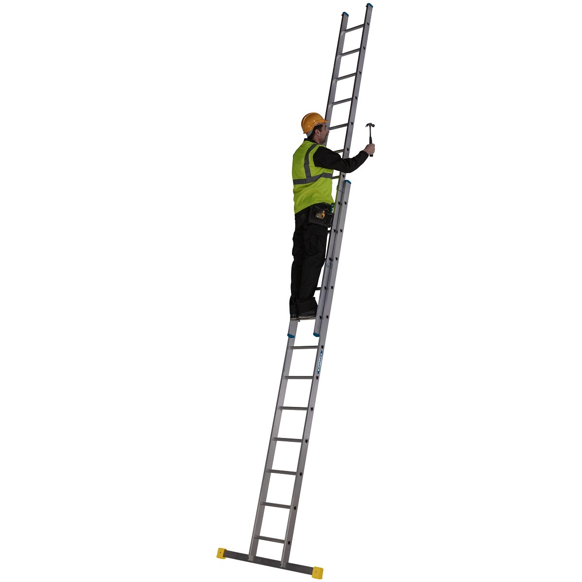 Werner 2 Section D Rung Extension Ladder - Image 9