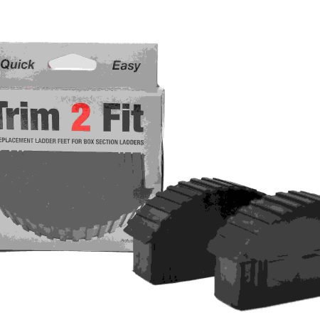 Laddermat Universal Trim2Fit Rubber Feet for Box Section Ladders