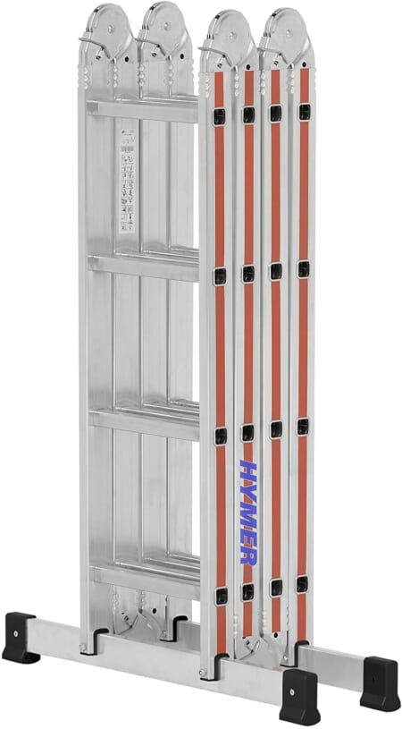 Hymer Multi Purpose 4x4 Step Ladder (404316) - Image 4