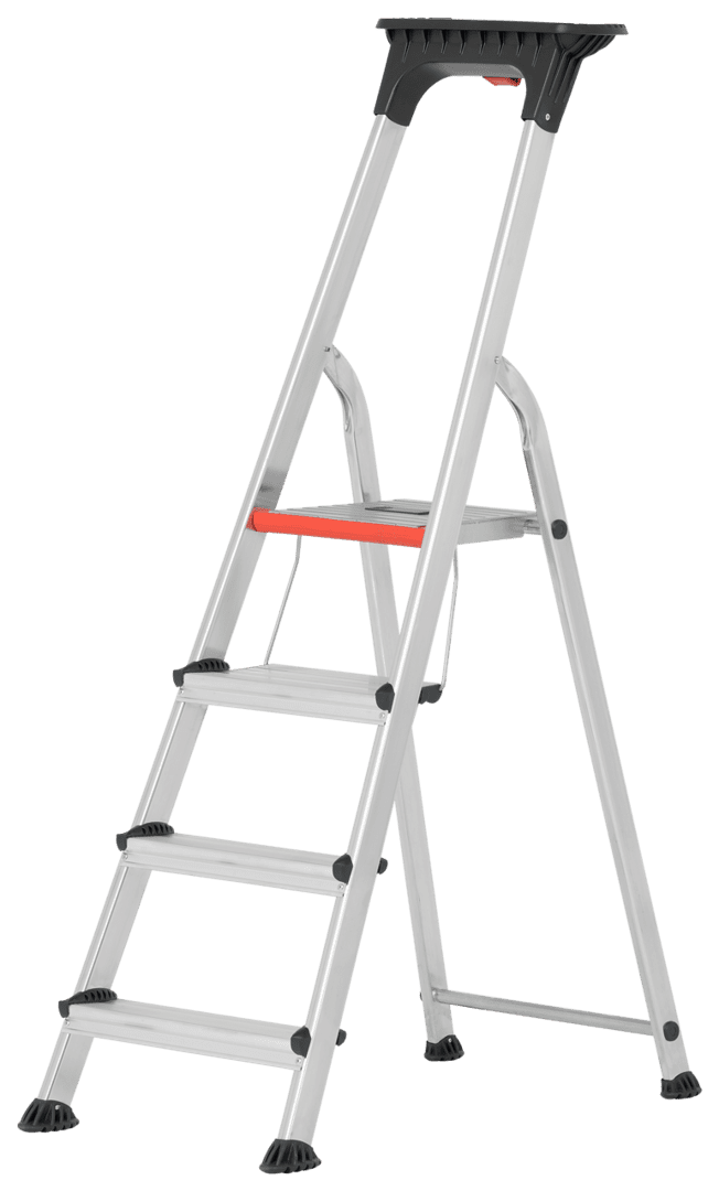 hymer double step freestanding