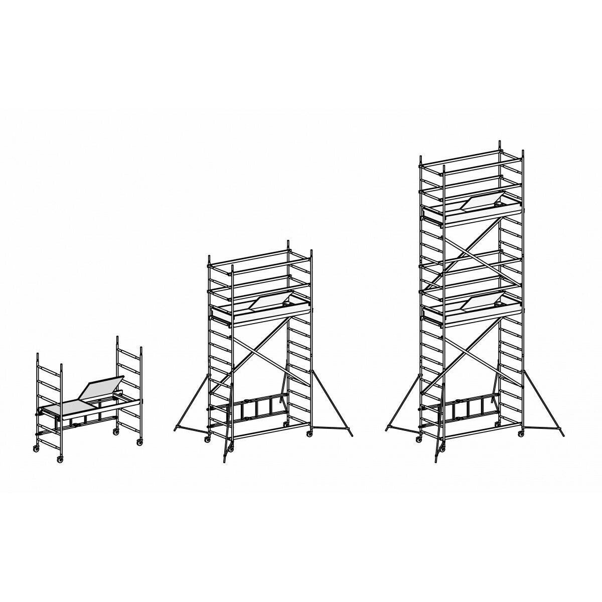 Hymer Modular ALU PRO Scaffold Tower Concept Module 1 (7089403) - Image 2