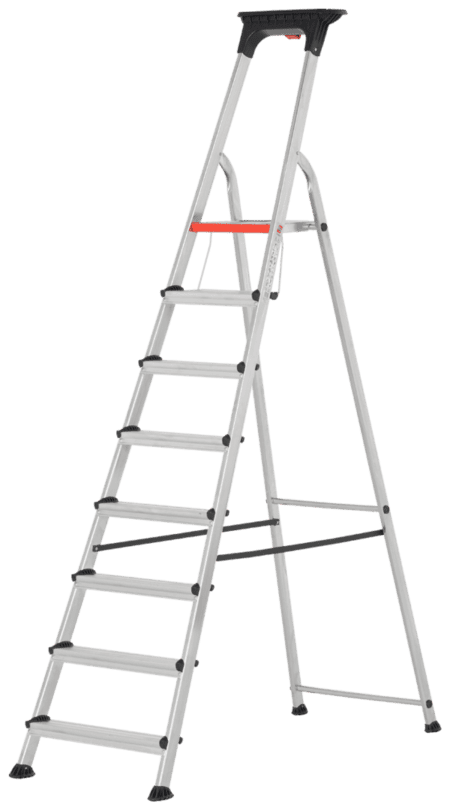hymer double step freestanding
