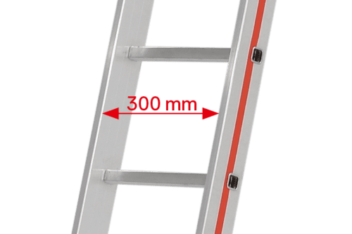 Hymer Red Line 2 Section Extension Ladder (4046) - Image 2