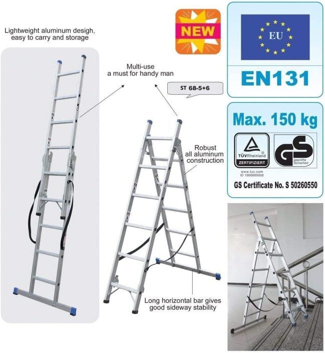 Sterk Systems 3 Way Combination Ladder