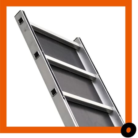 Sterk Systems, Aluminium Lightweight Staging Board, Back Detail