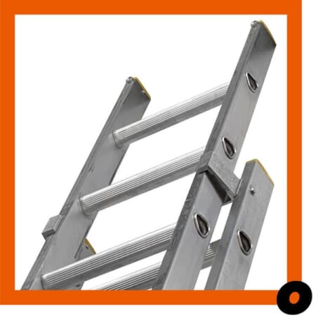 Sterk Systems, Double Section, Extension Ladder, Detail