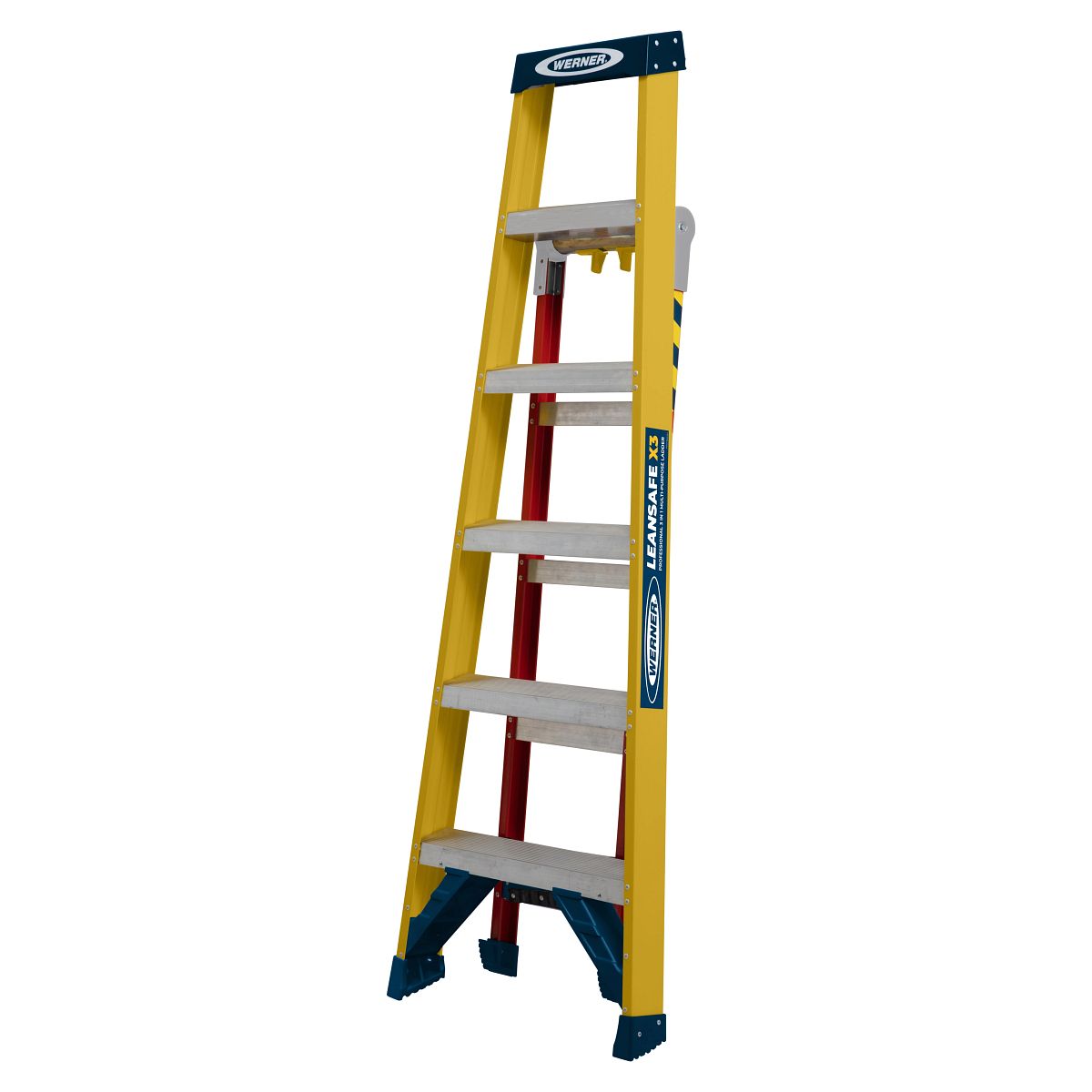 Werner LEANSAFE X3 Fibreglass Multi-Purpose Ladder - Image 4