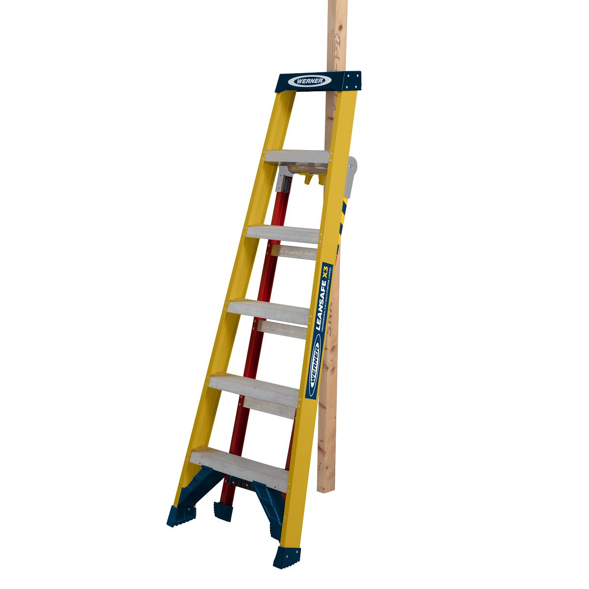 Werner LEANSAFE X3 Fibreglass Multi-Purpose Ladder - Image 7