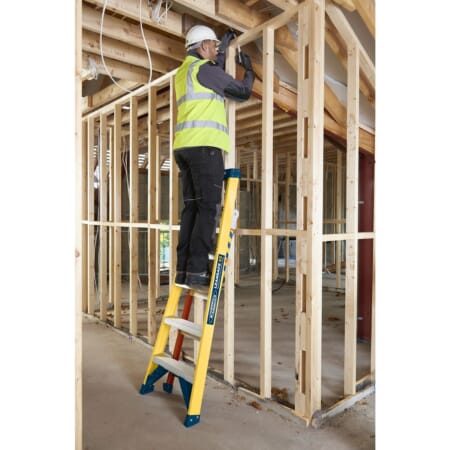 Werner LEANSAFE X3 Fibreglass Multi-Purpose Ladder - Image 12