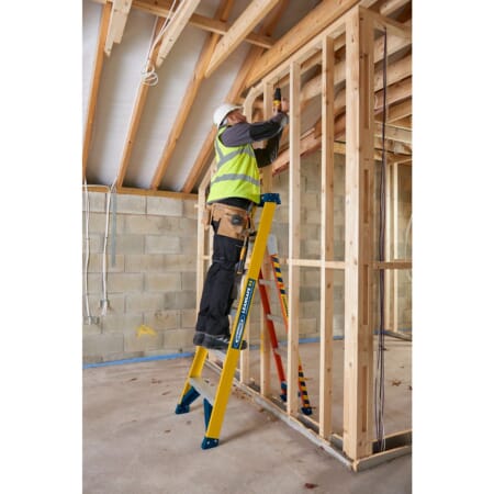 Werner LEANSAFE X3 Fibreglass Multi-Purpose Ladder - Image 13