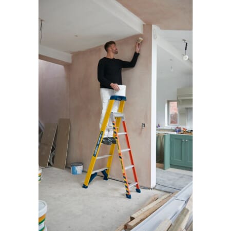 Werner LEANSAFE X3 Fibreglass Multi-Purpose Ladder - Image 15