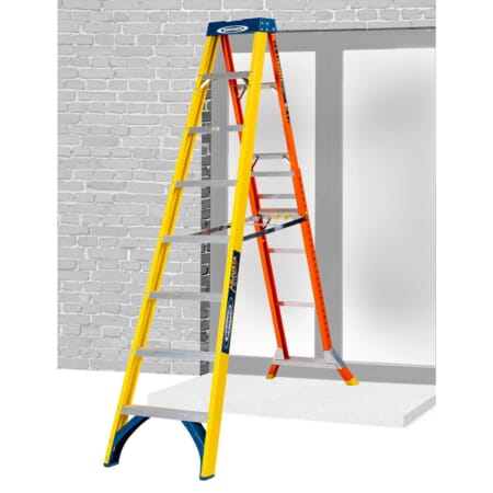 Werner Adjustastep Pro Fibreglass Step Ladder - Image 27