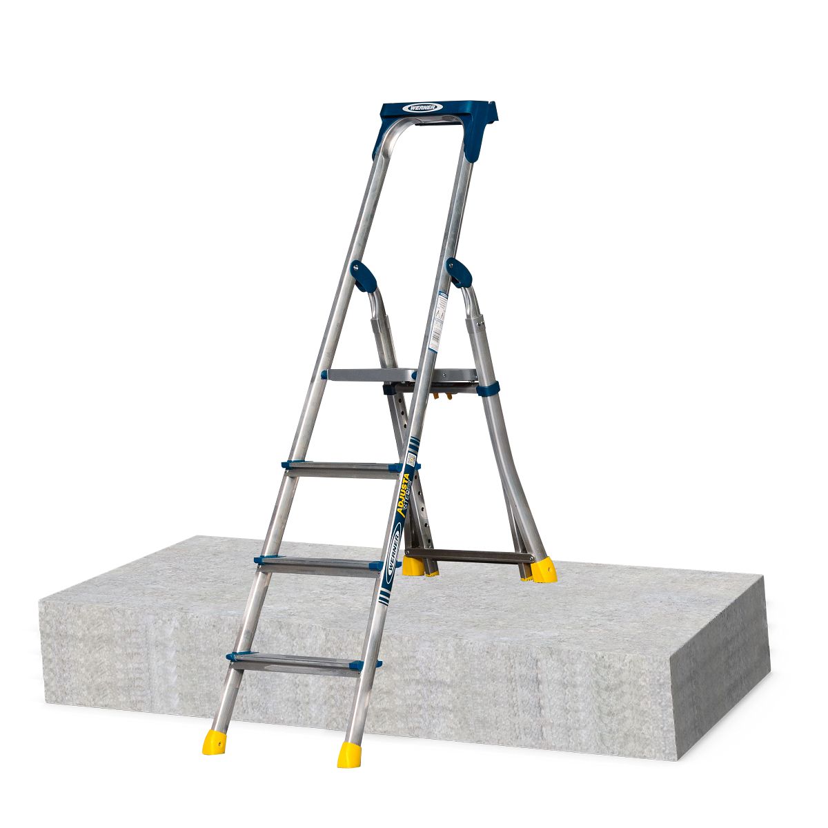 Werner Adjustastep Pro Aluminium Step Ladder - Image 8