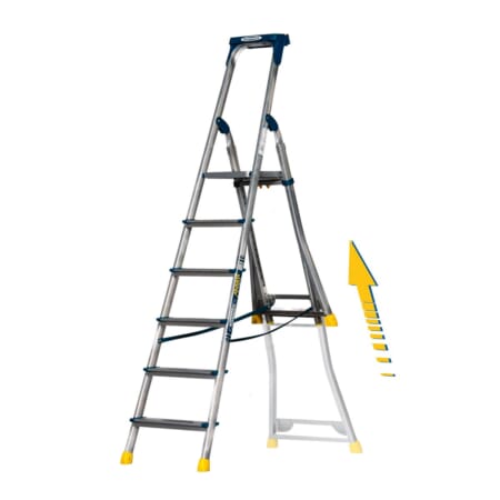 Werner Adjustastep Pro Aluminium Step Ladder - Image 27