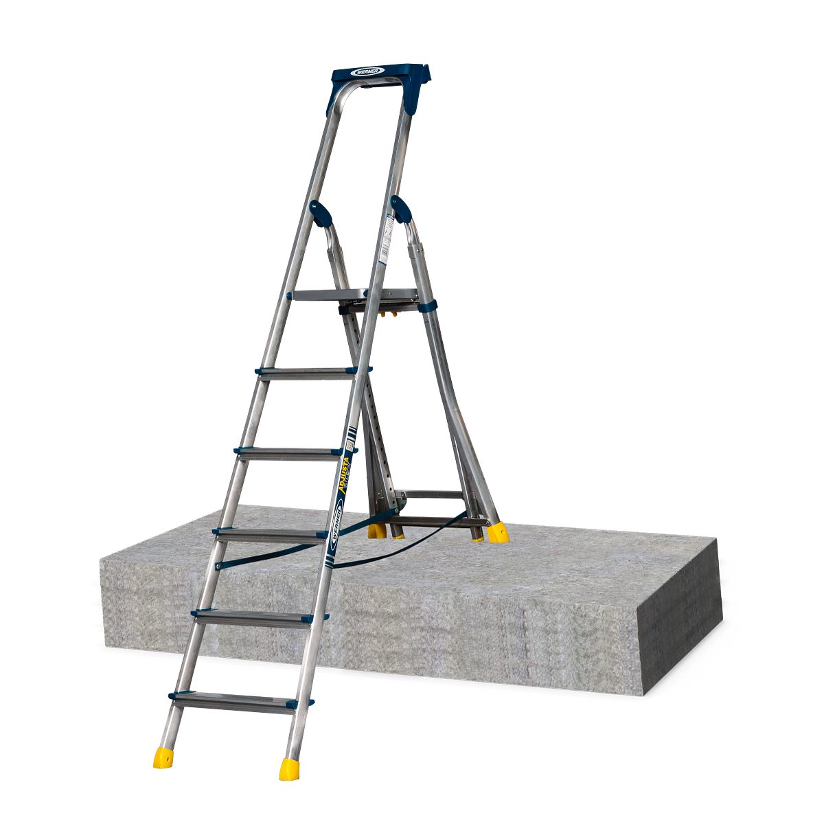 Werner Adjustastep Pro Aluminium Step Ladder - Image 28