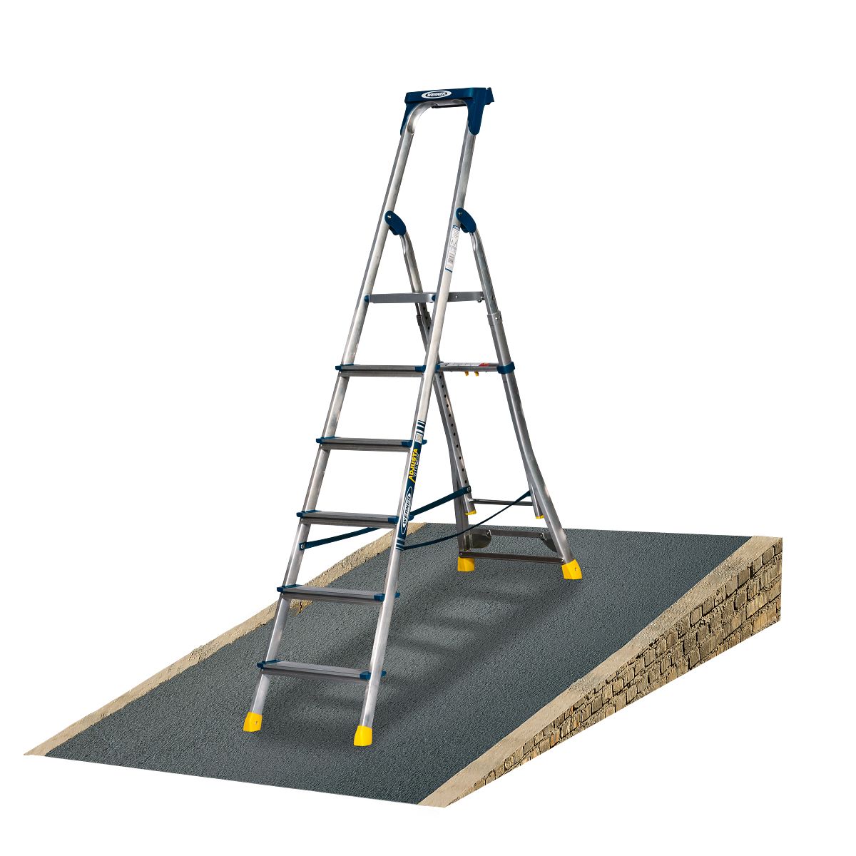 Werner Adjustastep Pro Aluminium Step Ladder - Image 30